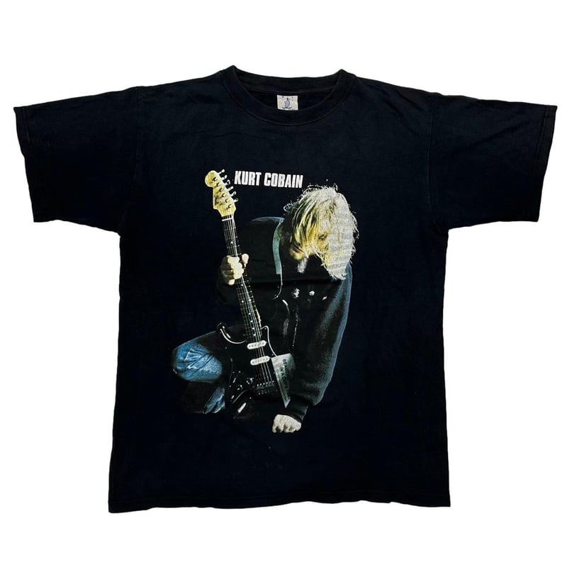 トップス NIRVANA  COBAIN NIXON GUITAR Anvil L トップス NIRVANA KURT COBAIN NIXON GUITAR Anvil L Vintage