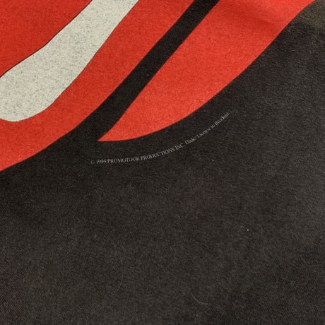 THE ROLLING STONES 1994 HALLOWEEK VAMPIRE RIP TONGUE BROCKUM XL 9551