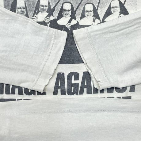 RAGE AGAINST THE MACHINE NUNS AND GUNS LS WHITE SCREEN STARS XL 3464