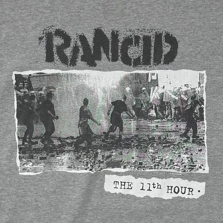 RANCID 1995 THE 11th HOUR LS GREY anvil XL 8237