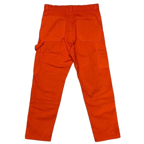 greatLAnd ORIGINAL NO MAN CARPENTER DOUBLE KNEE PANT ORANGE