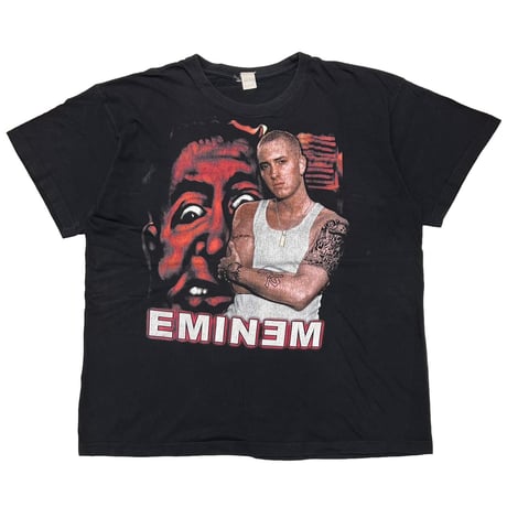 EMINEM EURO BOOTLEG BACK TEXT LOGO XL 9070