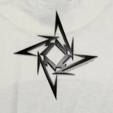 METALLICA POWERED BY METALLICA ARM PRINT LS WHITE ALSTYLE LARGE 3358