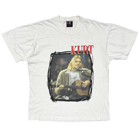 NIRVANA KURT COBAIN MEMORIAL SUN IS GONE WHITE GIANT LARGE 7649