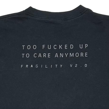 NINE INCH NAILS BOX LOGO TOO FUCKED UP FRAGILITY LS ALL SPORT LARGE 1874