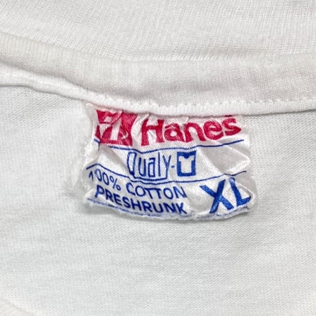 LUCKY STRIKE PINNUP GIRL WHITE HANES XL 4139