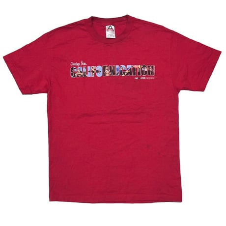 RED HOT CHILI PEPPERS GREETING FROM CALIFORNICATION RED ALSTYLE LARGE 6751