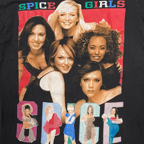 SPICE GIRLS RAP DESIGN SPICE UP YOUR LIFE MEDIUM 7821