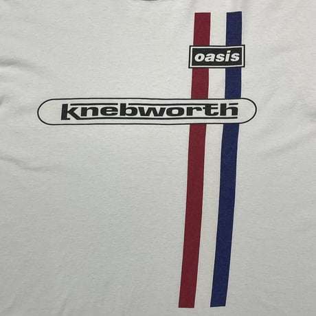 oasis KNEBWORTH WHITE SCREEN STARS XL 8180