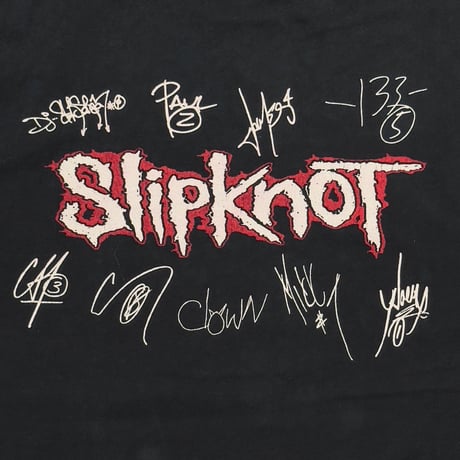 SLIPKNOT MEMBER AUTOGRAPH GILDAN XL 4215