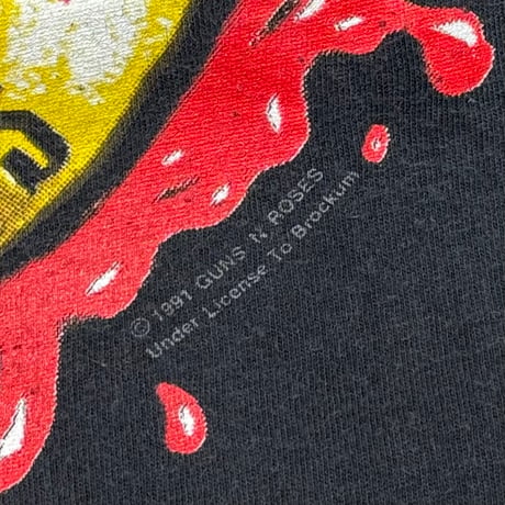 GUNS N' ROSES HERE TODAY GONE TO HELL BROCKUM LARGE 3365