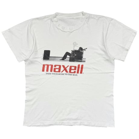 maxell TAKE YOUR MUSIC TO THE MAX WHITE FITS LARGE 0546