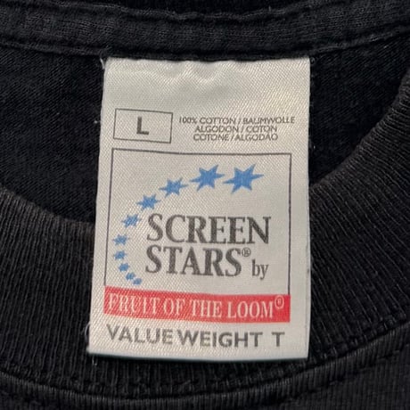 METALLICA RELOAD LOGO LS BLACK SCREEN STARS LARGE 9470