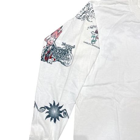 DENNIS RODMAN TATTOO LS WHITE XL 8625