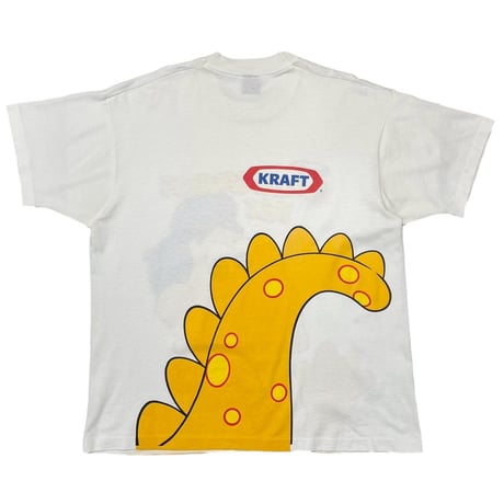 KRAFT CHEESASAURUS REX WHITE FRUIT OF THE LOOM XL 1209