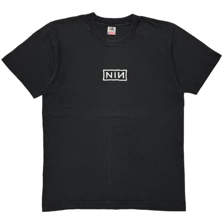 NINE INCH NAILS EMBROIDERY BOX LOGO FRUIT OF THE LOOM LARGE 3365