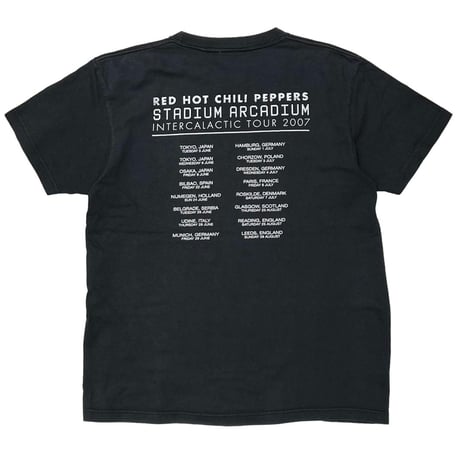 RED HOT CHILI PEPPERS STADIUM ARCADIUM INTERCALACTIC TOUR 2007 FITS LARGE 7057