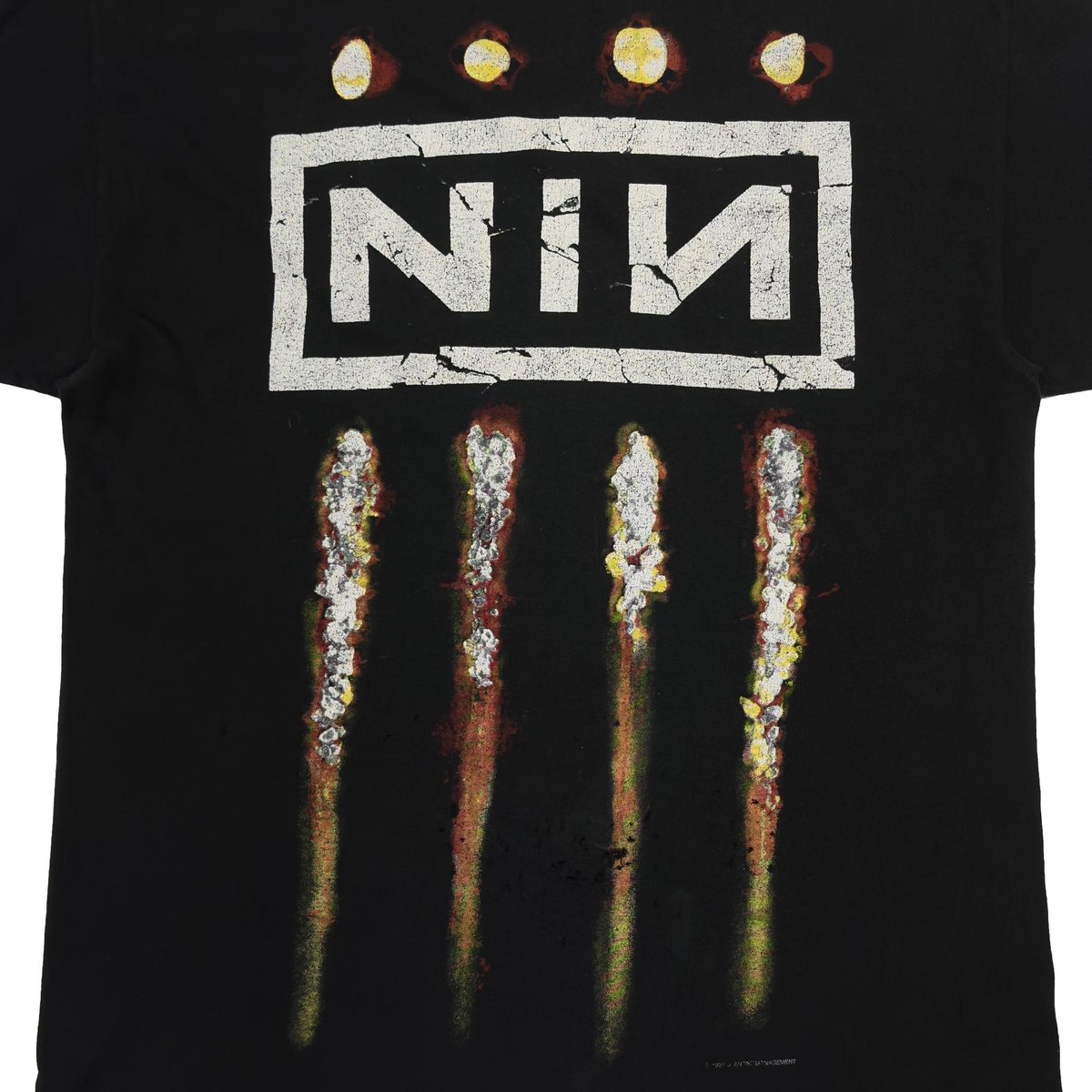 NINE INCH NAILS THE DOWNWARD SPIRAL GILDAN LARG