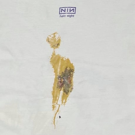 NINE INCH NAILS HALO EIGHT THE DOWNWARD SPIRAL WHITE FITS XL 0087