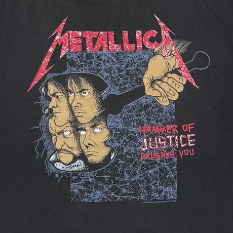METALLICA AND JUSTICE FOR ALL GIANT FITS XL 4864