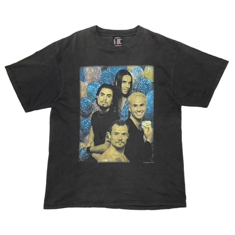 RED HOT CHILI PEPPERS 1995 ONE HOT MINUTE MEMBERS PHOTO TEE GIANT BY TULTEX XL 6927