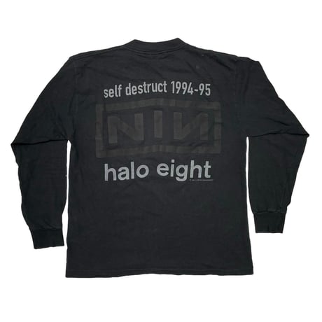 NINE INCH NAILS THE DOWNWARD SPIRAL HALO EIGHT LS ALL SPORT LARGE 7909