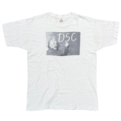 OLD & VINTAGE A. Einstein Look Smart With DSC COMPANY PROMO WHITE FRUIT OF THE LOOM XL 2648