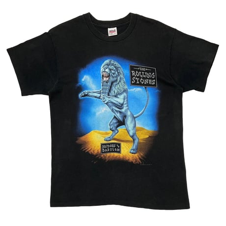 ROLLING STONES BRIDGES TO BABYLON WORLD TOUR 1997 BLACK anvil LARGE 4893