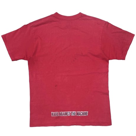 RAGE AGAINST THE MACHINE EVIL EMPIRE E LOGO RED GIANT BY TULTEX LARGE 8646