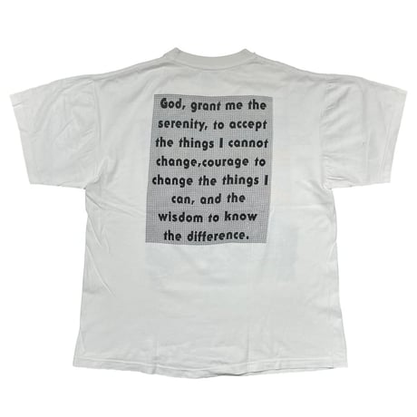 OLD&VINTAGE JESUS BLESSING COME DOWN 1994 WHITE XXL 2987