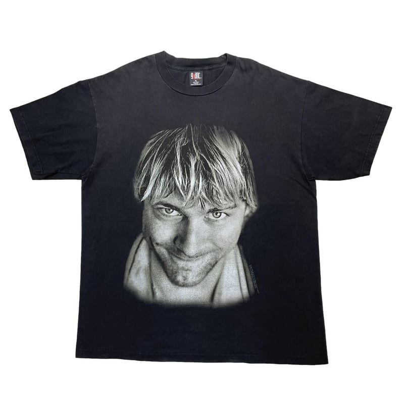 KURT COBAIN MEMORIAL TEE BLACK GIANT TAG XL 961