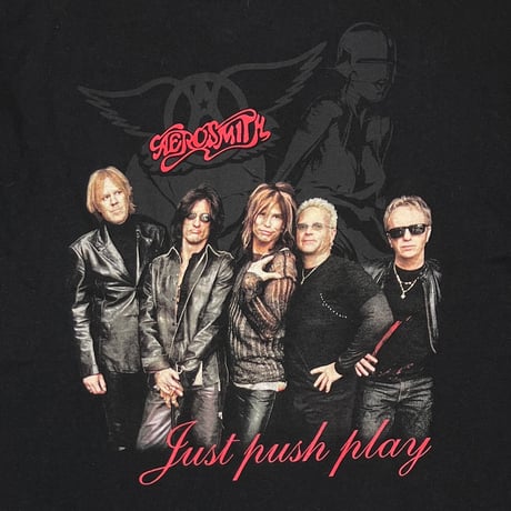 AEROSMITH SORAYAMA JUST PUSH PLAY TOUR GIANT XXL 3229