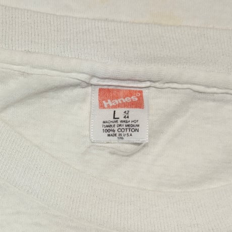 RUSH 1990 PRESTO WHITE HANES LARGE 1716