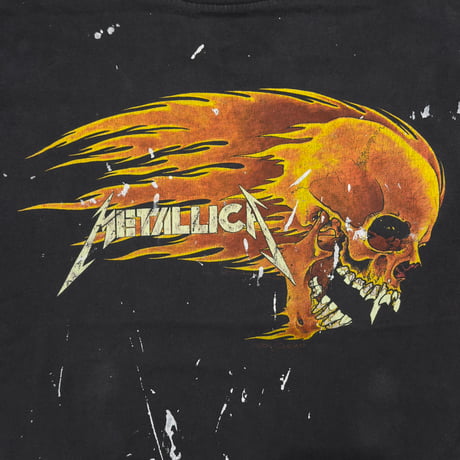 METALLICA PUSHEAD SIDE FLAME SKULL GIANT XL 8067