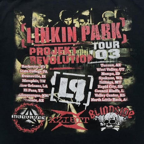 LINKIN PARK PROJEKT REVOLUTION TOUR 2003 DELTA LARGE 5819