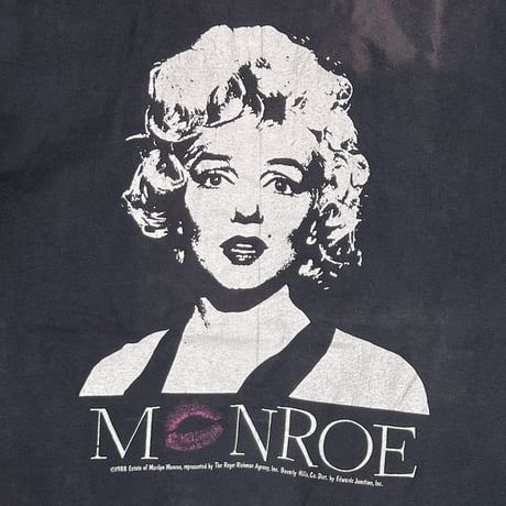 MARILYN MONROE 1988 MONOCHROME FACE HANES XXL 3979