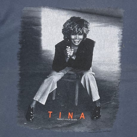 TINA TURNER 2000 TOUR TWENTY FOUR SEVEN SLATE BLUE XL 5100