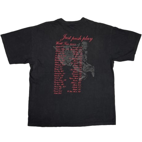 AEROSMITH SORAYAMA Just push play World Tour 2001 giant XL 4399