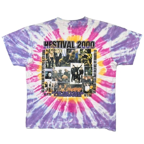 HFSTIVAL 2000 Shawn "Clown" Crahan Slipknot TIE DYE DELTA XL 7837