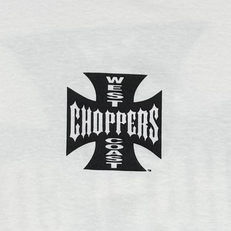 WEST COAST CHOPPERS IRON CROSS SS WHITE FITS XL 6697