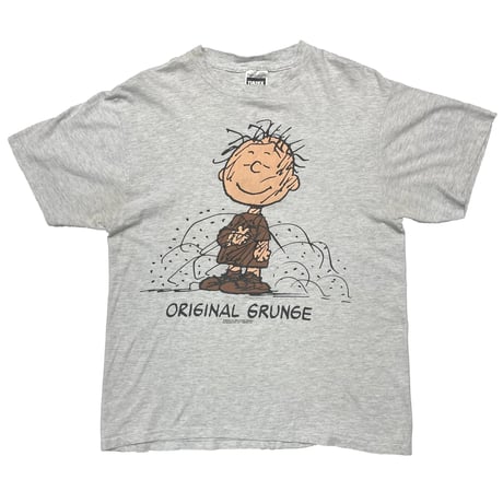 PEANUTS ORIGINAL GRUNGE ASH GREY TULTEX LARGE 8301