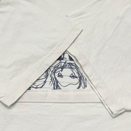 NIRVANA 1997 NOTE WHITE FRUIT OF THE LOOM LARGE 3046