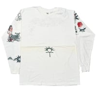 DENNIS RODMAN TATTOO LS WHITE XL 0467