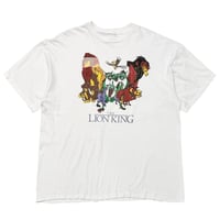 DISNEY VINTAGE THE LION KING BOOTLEG WHITE FITS XL 0221