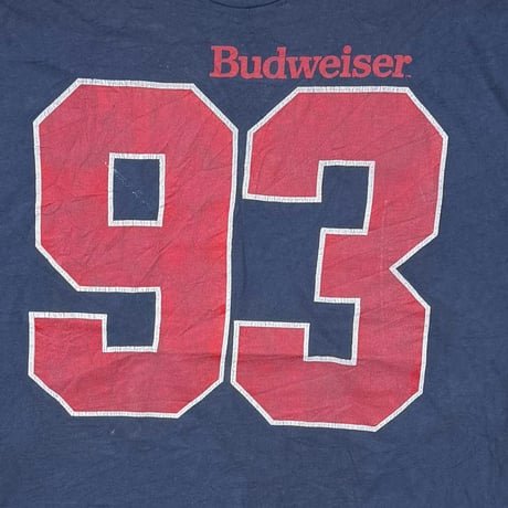 Budweiser NUMBERING 93 NAVY SCREEN STARS XL 5215