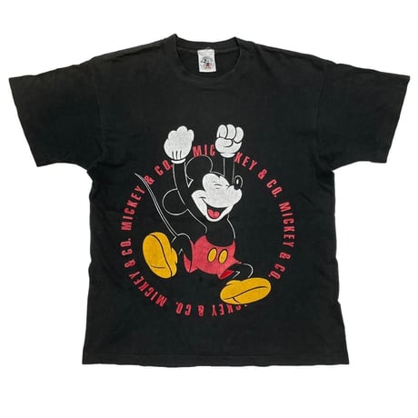 DISNEY VINTAGE MICKEY & CO. JUMPING TEE FITS XL 7497