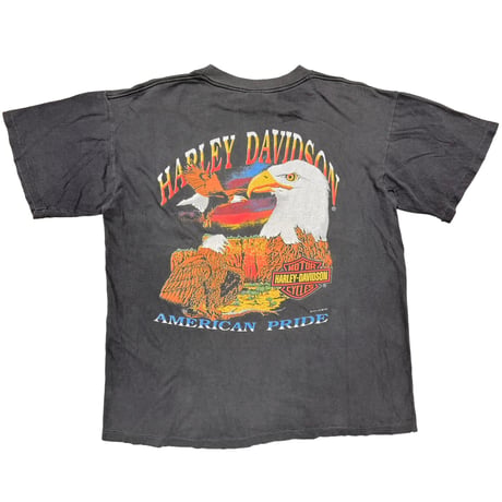 HARLEY DAVIDSON AMERICAN PRIDE EAGLE POCKET TEE LARGE 6132