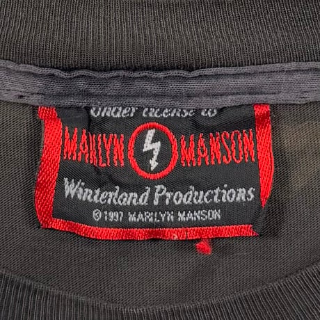 MARILYN MANSON BIG FACE OVP MANSON TAG FITS XL 0226