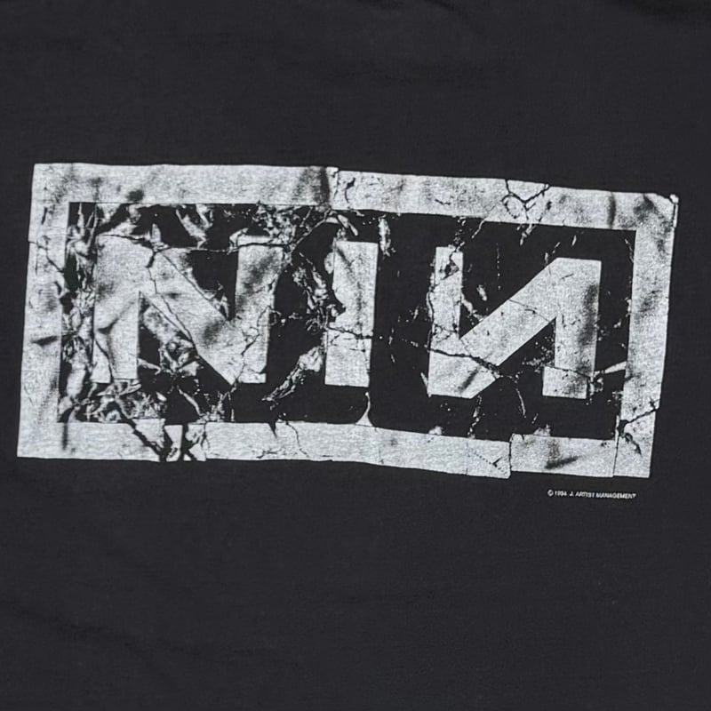 NINE INCH NAILS LOCAL CREW BACK CRUSH NIN LOGO