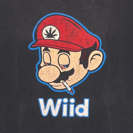 OLD & VINTAGE SUPER MARIO PARODY Wiid FITS XL - XXL 1736